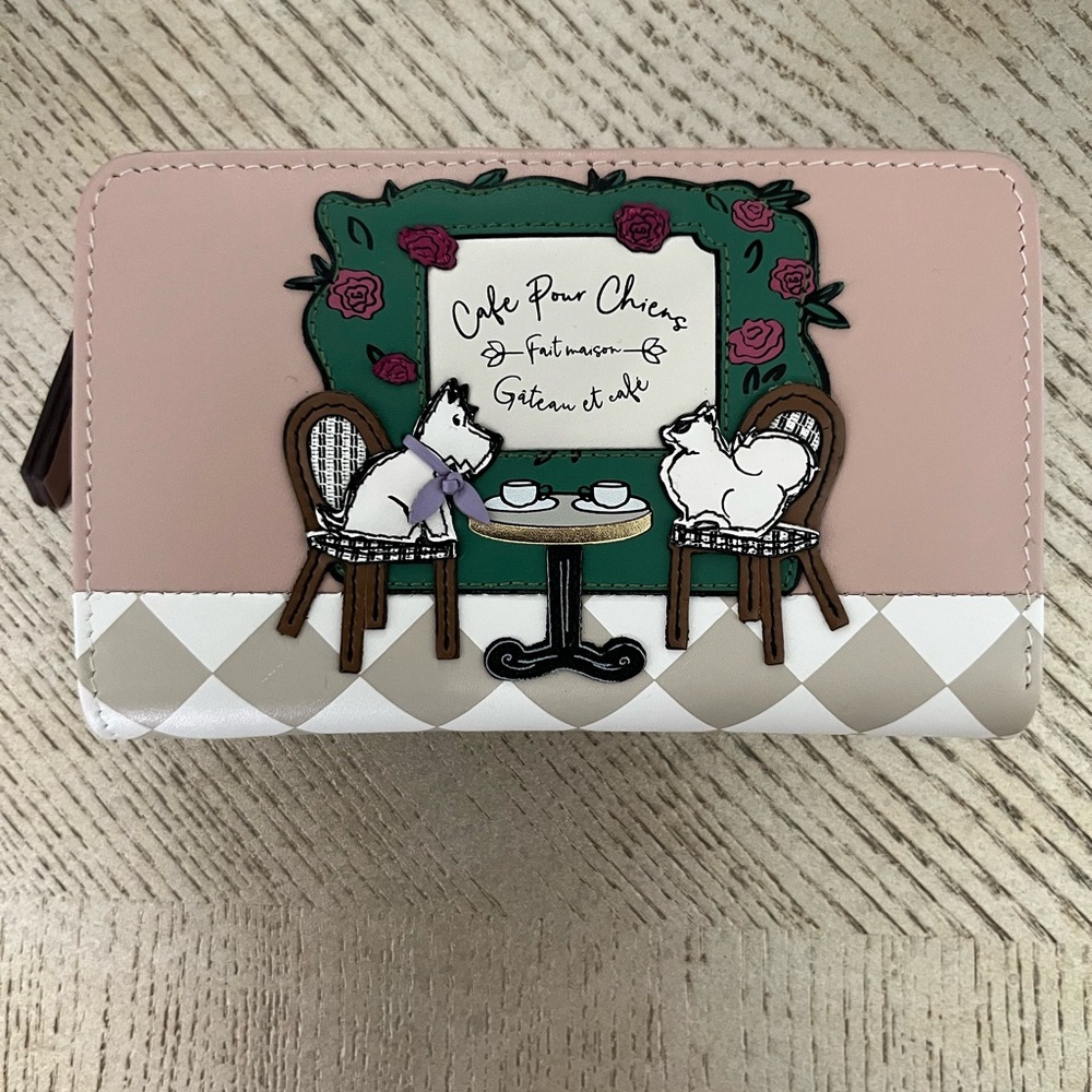 Radley London Dog Cafe Wallet NWT